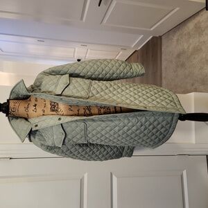 Lucky Brand Quilted Green Jacket